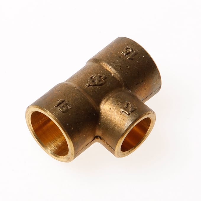 DPS Verloop t-stuk 15 x 15 x 12mm