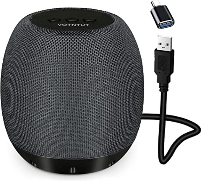 Wired Mini USB PC Speaker with Stereo Sound and Enhanced Bass