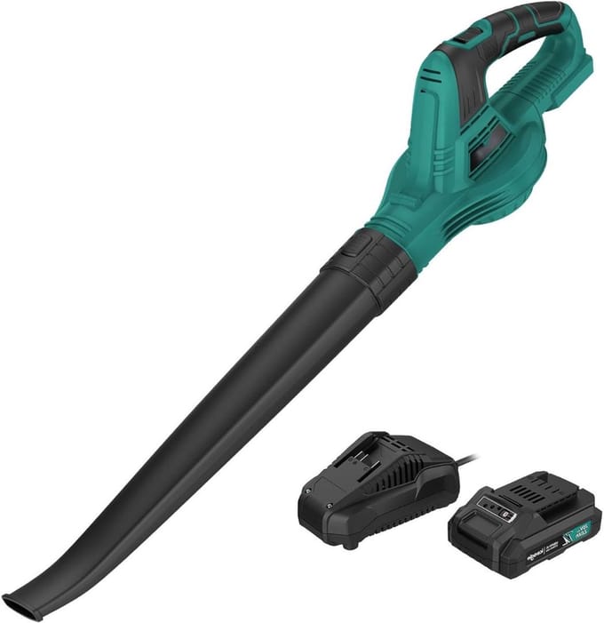 CRLYN® Bladblazers met Accu - Bladzuiger - Zwart en Groen