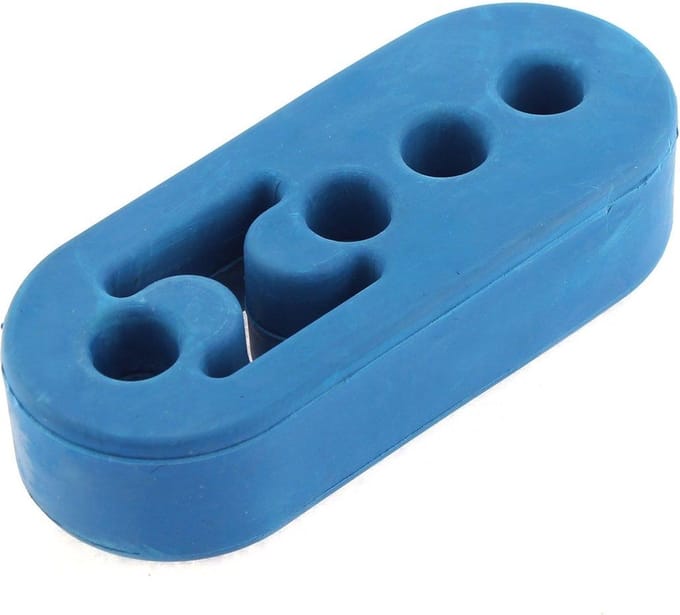 D1 Spec Uitlaat Rubber Blauw