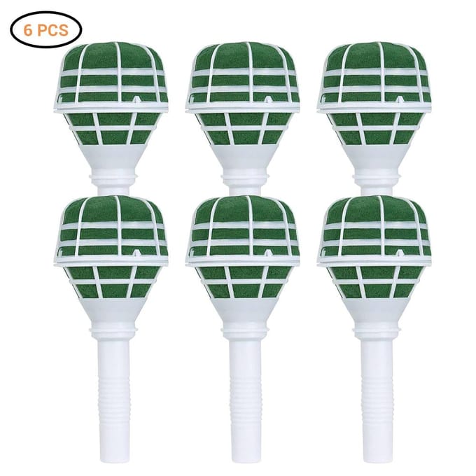 6 STuks Bloemenhouders Schuim Bloemenhandvat Lichtgewicht Doe-het-zelf Bloemenaccessoires voor Bruids white