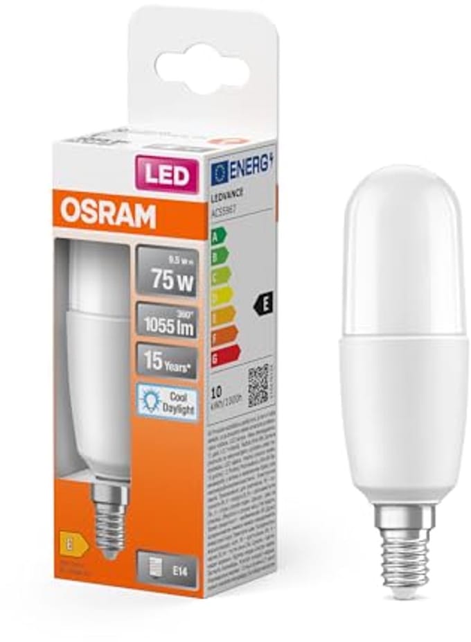 LED E14 Lamp 10W - Cool Daylight 6500K Vervangingslamp voor 75W Gloeilampen