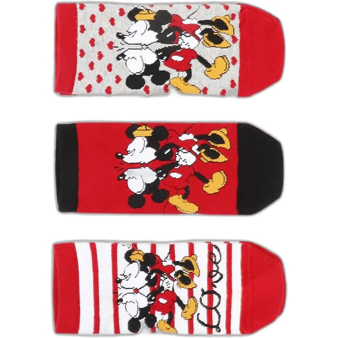 Damessokken Disney M&M Love (x6)