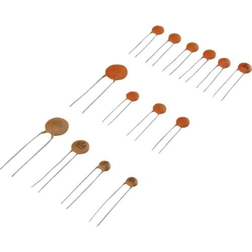 TRU COMPONENTS Keramische condensator 10 % 224 stuk(s)