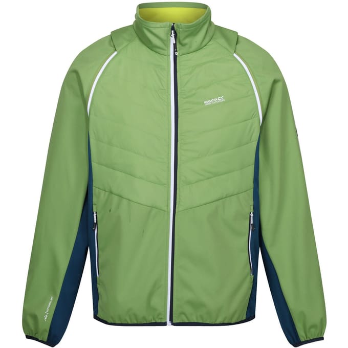 Regatta Heren Steren II Softshell Hybride Jas (Pikant groen/Marokkaans blauw/Citron lime)