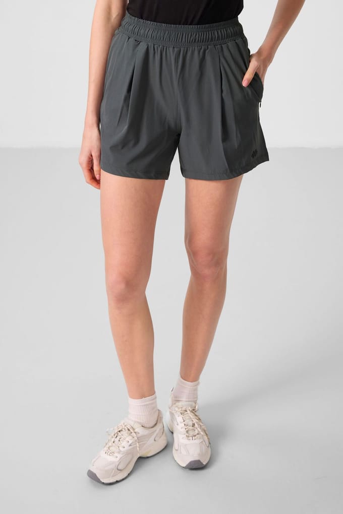 Hoge Taille Gebreide Shorts