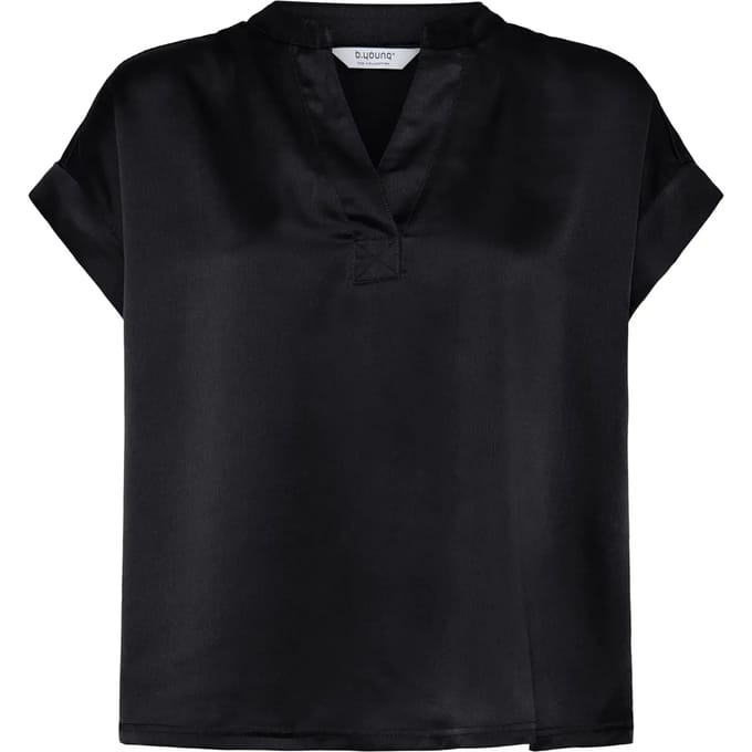 b.young - BYSELITA V PLACKET NECK - Dames - T-shirts