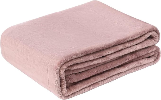Verwarmde Deken - Elektrisch Kleed - Warm Blijven - Snelle Opwarming - 80 x 140 cm - Grijs