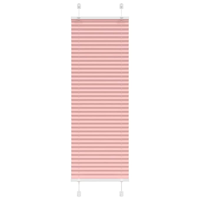 vidaXL - Plissé - rolgordijn - 40x150 - cm - stofbreedte - 39,4 - cm - polyester - roze