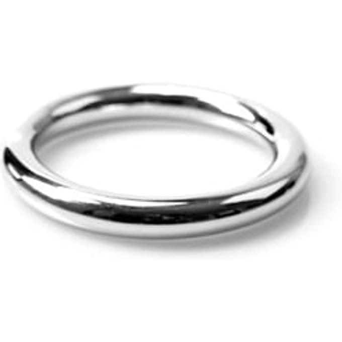 Erotic Metal cockring 6 mm breed zilver kleur