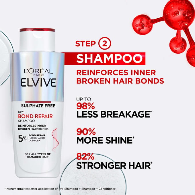 L'Oréal Paris Elvive Bond Repair Shampoo 200 ml