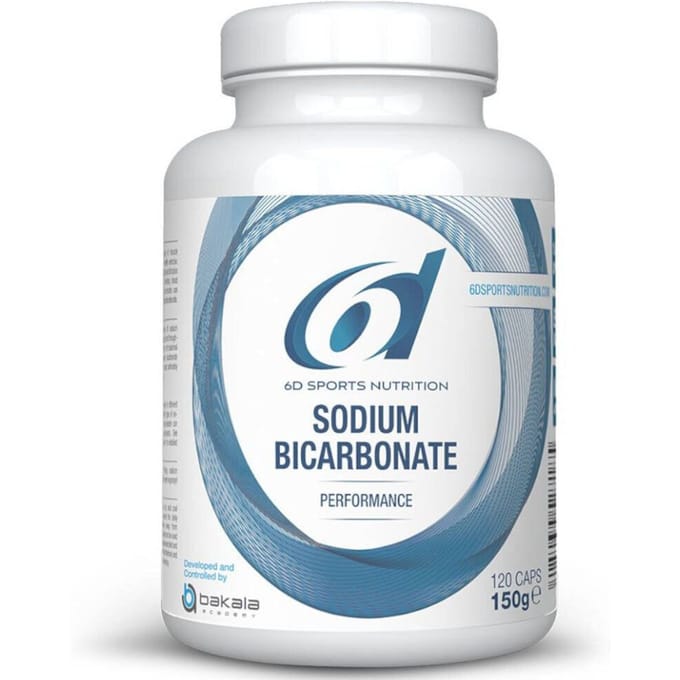 6d Sports Nutrition Sodium Bicarbonaat 120 Capsules