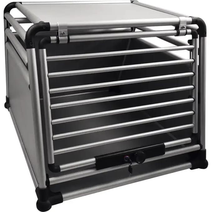 Aluminium autokrat voor honden Nobby Pet Round Corner