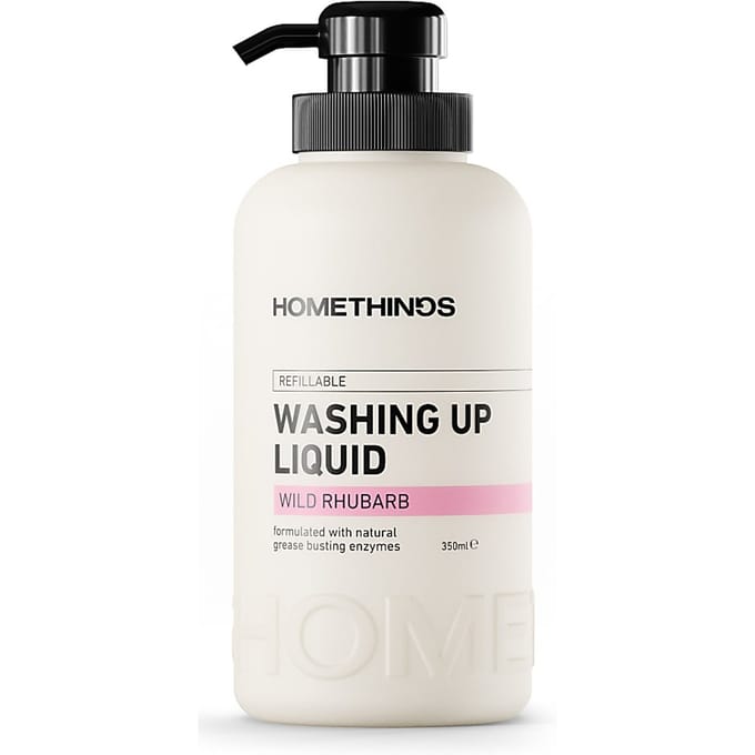 Homethings Eco Afwasmiddel - Wilde Rabarber