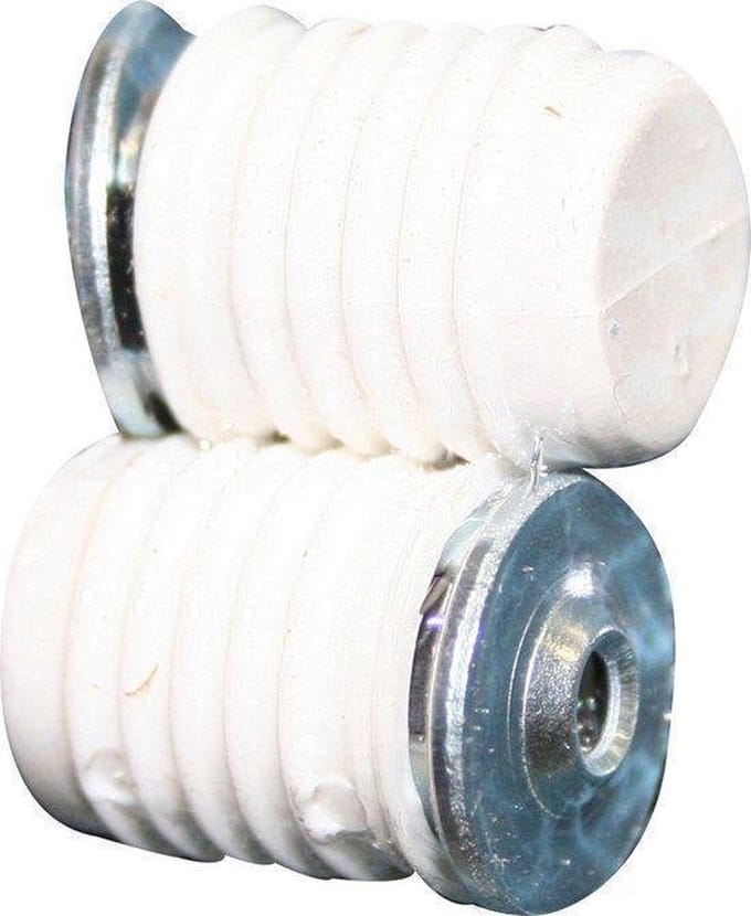 Qlinq Inboor Magneetsnapslot - Wit - 3 kg - 2 Stuks