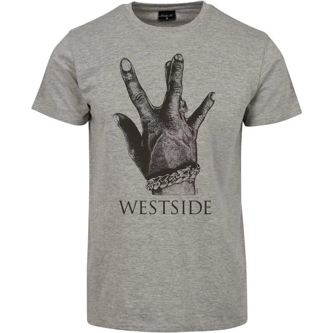 Mister Tee - Westside Connection 2.0 Heren T-shirt - S - Grijs