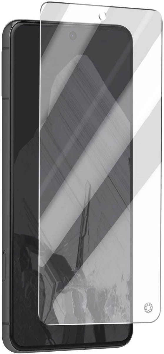 Force Case, Screenprotector geschikt voor Google Pixel 8 Pro - Tempered Glass 2.5D & Anti-Shock, Transparant
