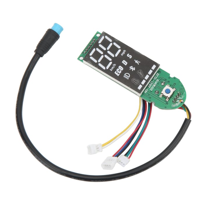 Scooter Dashboard Circuitbord Waterdicht Vervanging Scooter Bluetooth Circuitbord voor Ninebot black