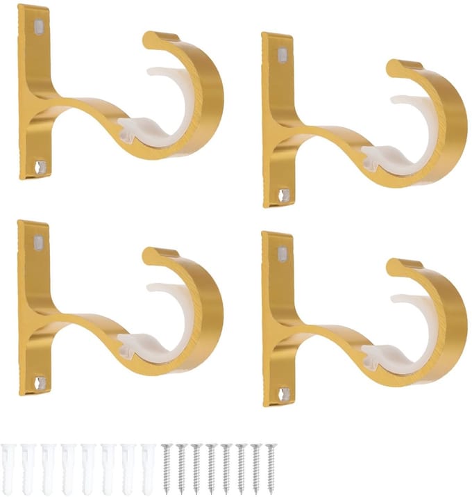 Dailygoods- Gordijnroedehouder Stevig - Gordijnroede Houder
