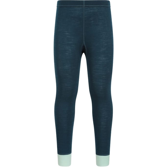Mountain Warehouse Kinder/Kids II Merino Wol Base Layer Broekje (Teal)