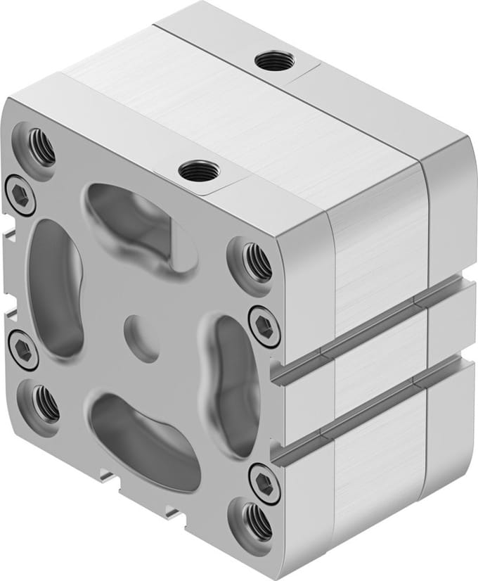 Festo Compacte Cilinder 80mm Boring 10mm Slag ISO 21287 Dubbelwerkend - 536363 - P2BPS