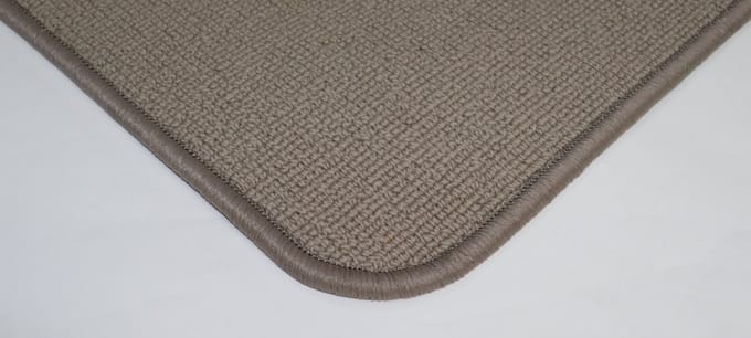 Wollen - Vloerkleed - Loper - Charlie - taupe - licht bruin - 70x168cm