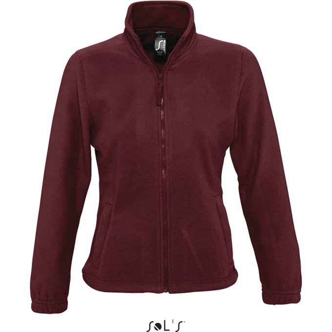 SOL'S Women´s Fleece Jacket North L745 - Burgundy - L