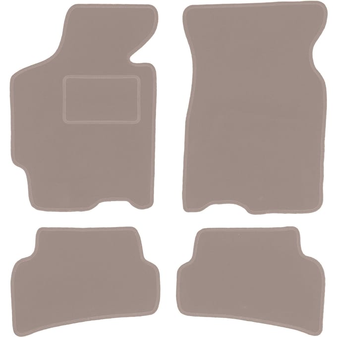Beige velours matten voor: Mazda Xedos 6 sedan (1992-1999)