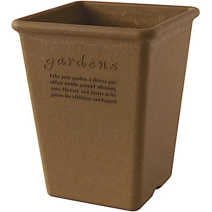 Vierkante tuinpot Hachiman n°190