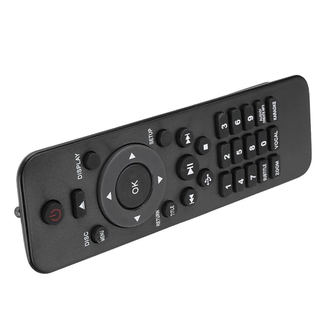 Télécommande de remplacement pour lecteur DVD Philips DVP5982C137B DVP3350K gray