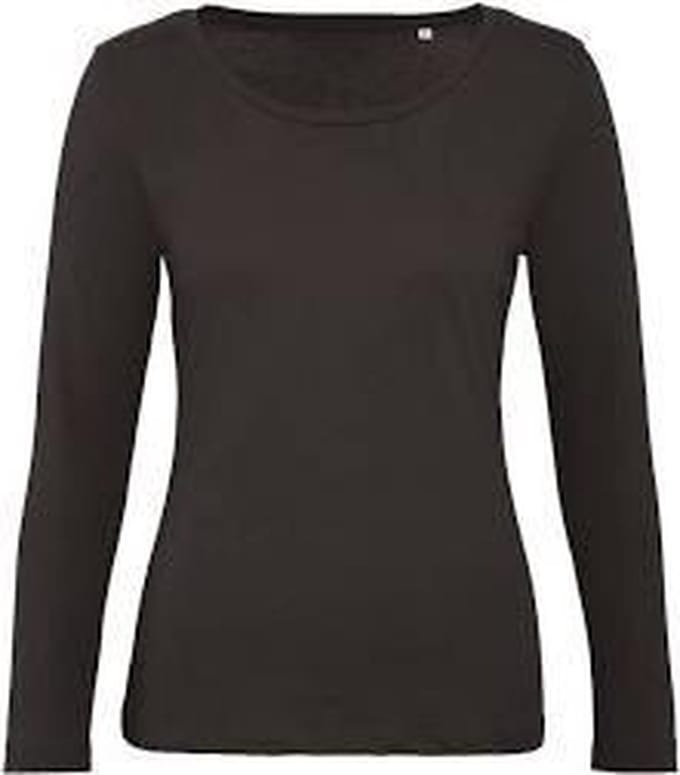 B&C Dames/dames Organic Sweatshirt (Koffie)