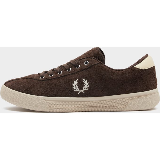Fred Perry Tennis Schoen Suède Heren Tabak/IJsroom Sneakers
