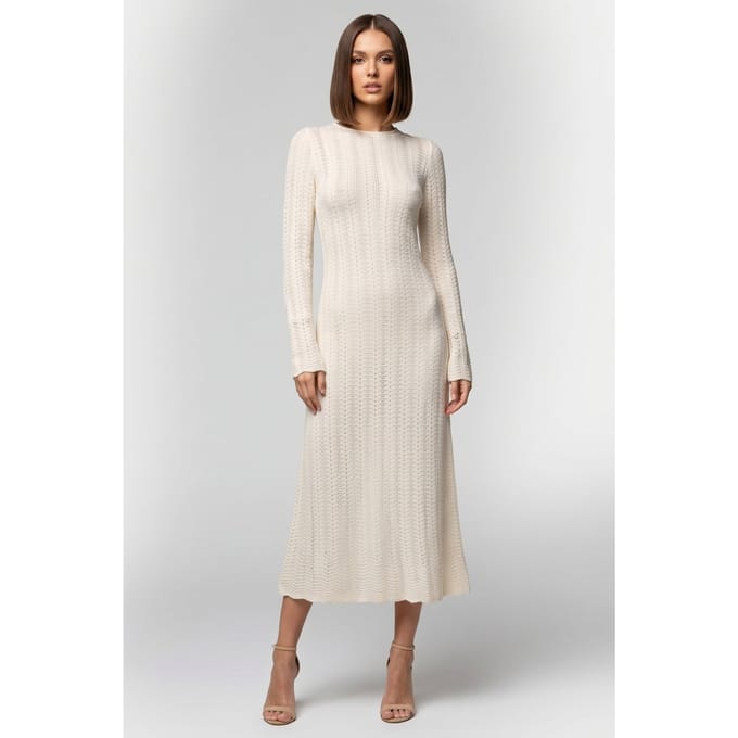 & Other Stories Francisco Dress White Taglia: M | Abiti Midi Outlet | Donna | Bianco