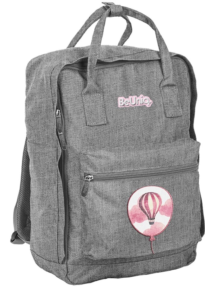 BeUniq Ballon - Rugzak - 37 cm - Grijs