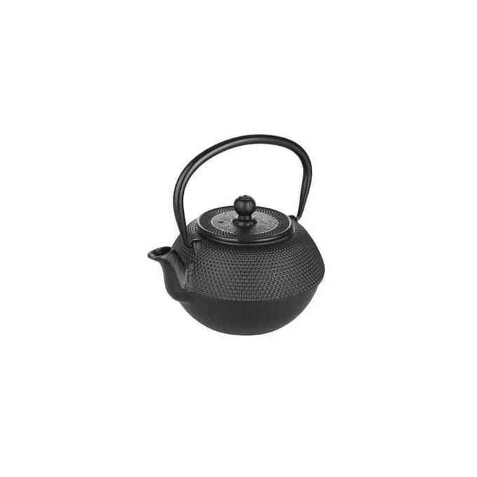 Théière IBILI - 0,72 L - Fonte noire - Intérieur émaillé noir