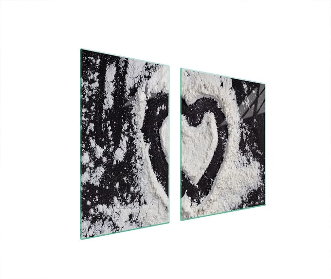 TMK ArtDeko - Snijplank - 100x52 cm - Hartvorm