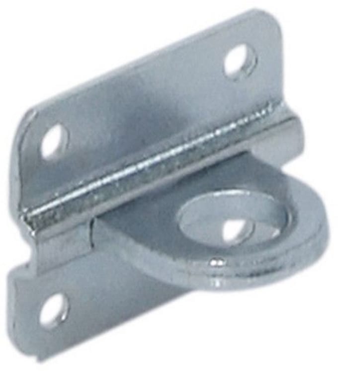 Deelbaar oog - 26 x 20 mm - Verzinkt - Binnenmaat 8 mm