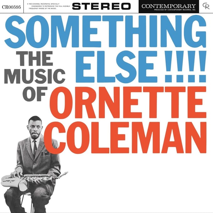 Ornette Coleman - Something Else!!!! (LP) (Acoustic Sounds)