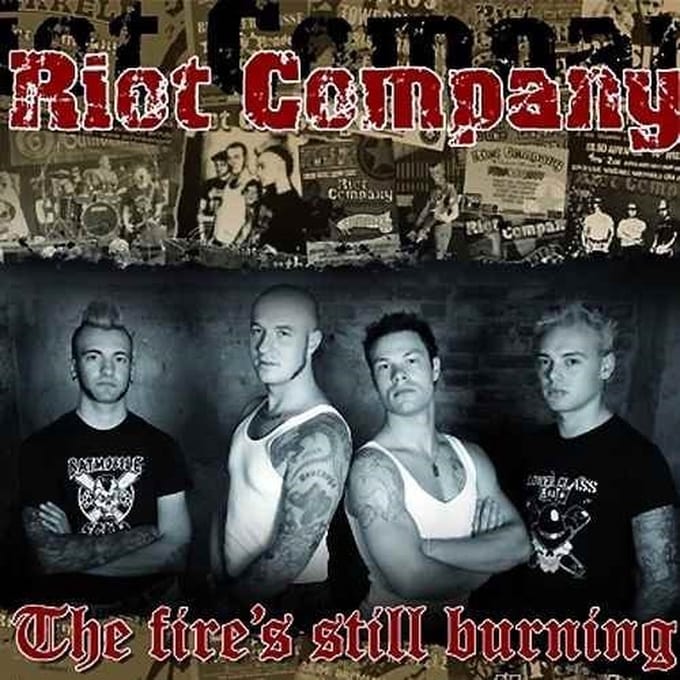 Riot Company - The Fire's Still Burning (7" Single)