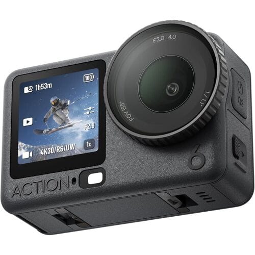 DJI Osmo Action 6 Enhanced/Essential Combo: 1/1.1‑inch sensor, eerste action camera met variabel diafragma voor diverse scenario's
