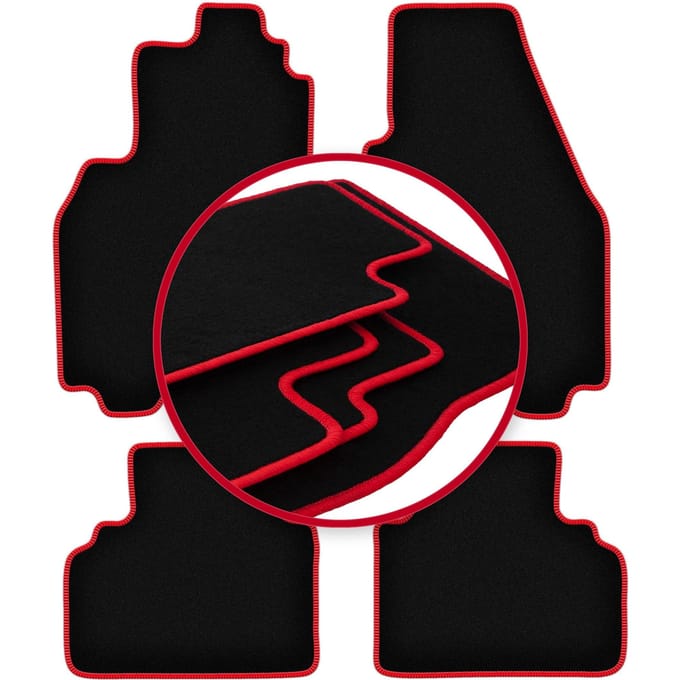 CARLUX-RED automatten voor: Ford Cougar coupé (1998-2004)