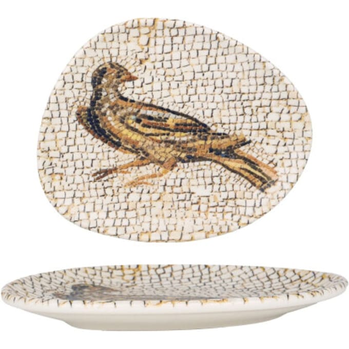 Bonna Dessertbord - Mesopotamia - Porselein - 19 cm - set van 6
