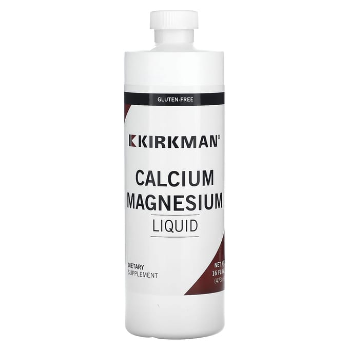 Kirkman Labs, Vloeibaar Calcium Magnesium, 16 fl oz (473 ml)