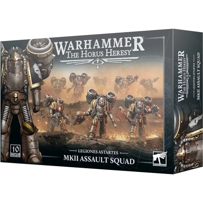 Tafelspeelgoed Games Workshop Warhammer 30k - Legiones Astartes : MKII Assault Squad