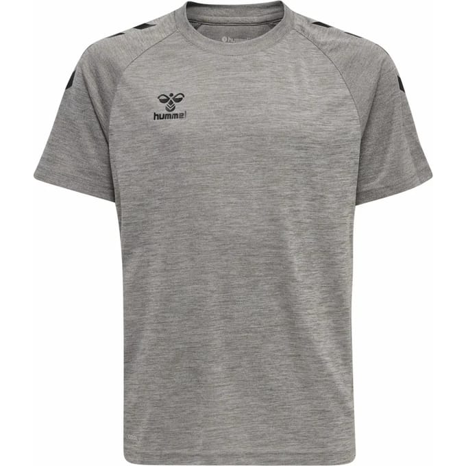 Hummel Core XK Core Poly Shirt kinderen - sportshirts - grijs - Unisex