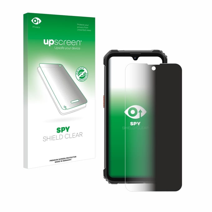 upscreen - privacy screenprotector voor Blackview BV5300 Pro (2023) - Folie Beschermfolie Blauwlichtfilter