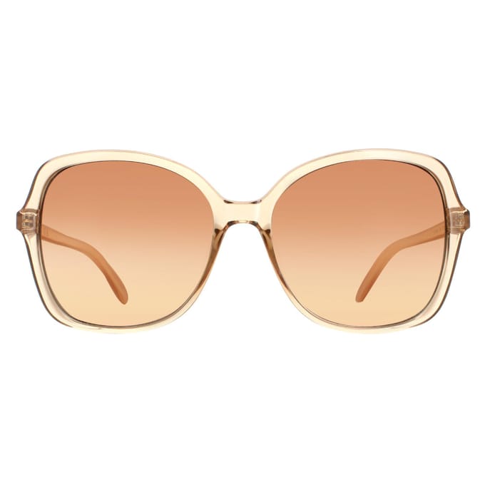 Calvin Klein zonnebril CK19561S 270 Crystal Beige Brown Gradiënt