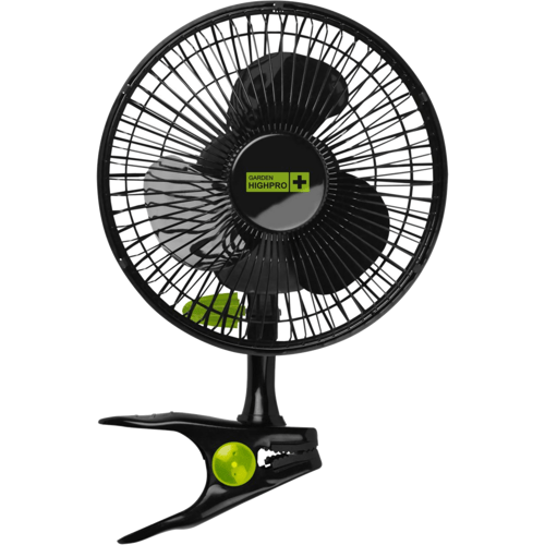 Garden High pro clip - Tafelventilator - Zwart