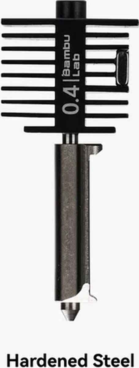 Bambu Lab 0.4mm Hotend Assemblage met Gehard Staal Nozzle - A1 Series