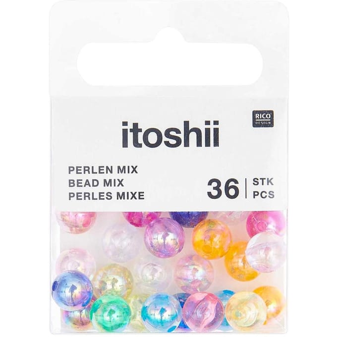 itoshii Kralen set "Regenboog holografisch"